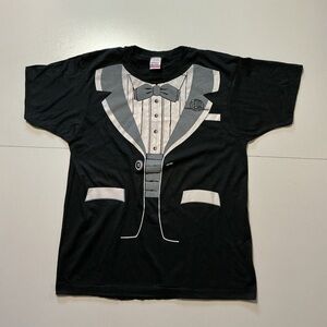 Vintage 90s Rebel Power 106FM KPWR
After Hours Tuxedo Made In USA S/S T-Shirt